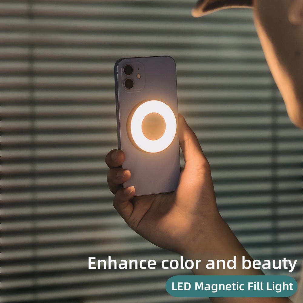 Photography Lighting Description - Mini Magnetic LED Fill Light for