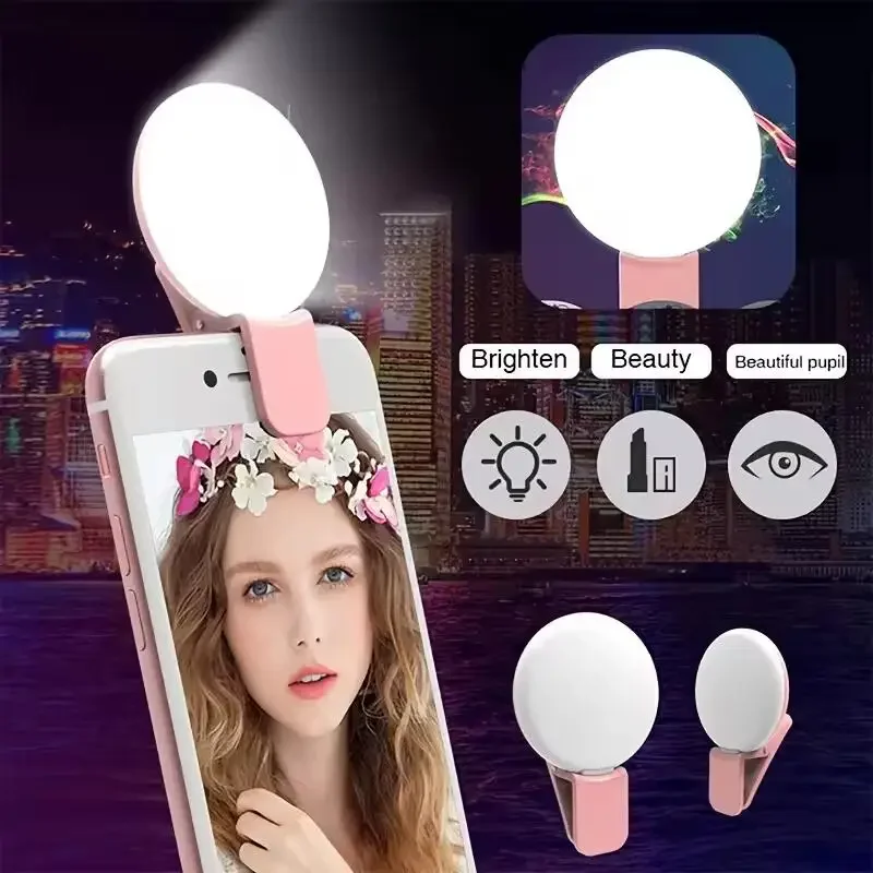 Mini Portable Selfie Ring Ligh - đánh giá và giá Photography Lighting Description