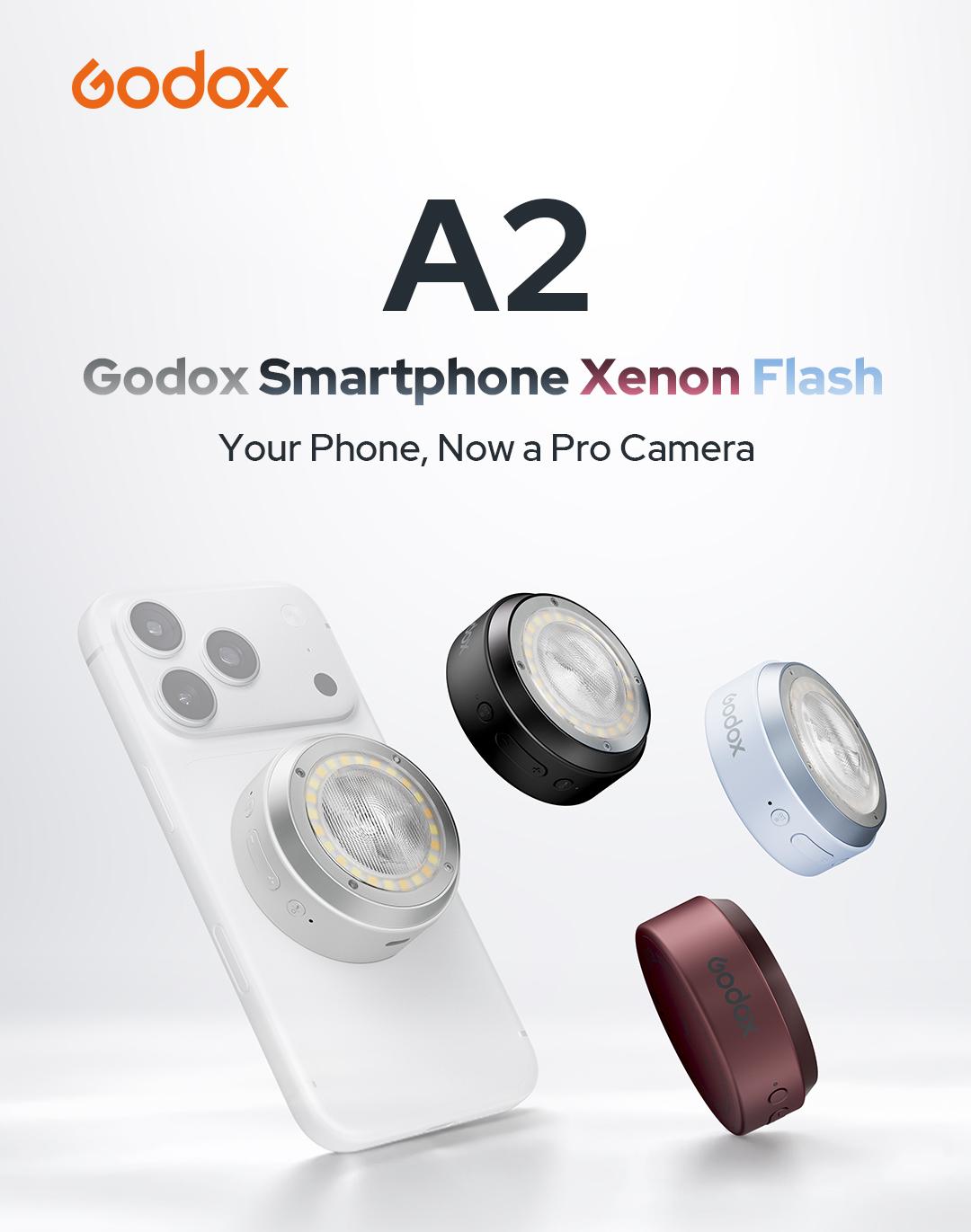 Godox A2 Magnetic Flash Light  - đánh giá và giá Photography Lighting Brands