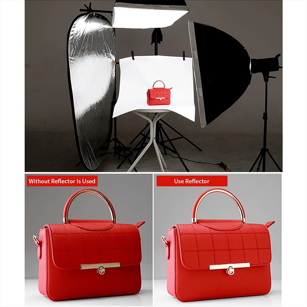 60/80/110CM 5-in-1 Collapsible - đánh giá và giá Photography Lighting Meter