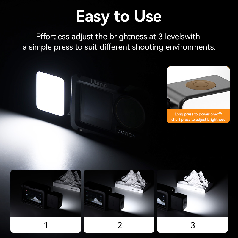 Ulanzi LM18 Led Video Fill Lig - đánh giá và giá Photography Lighting Description