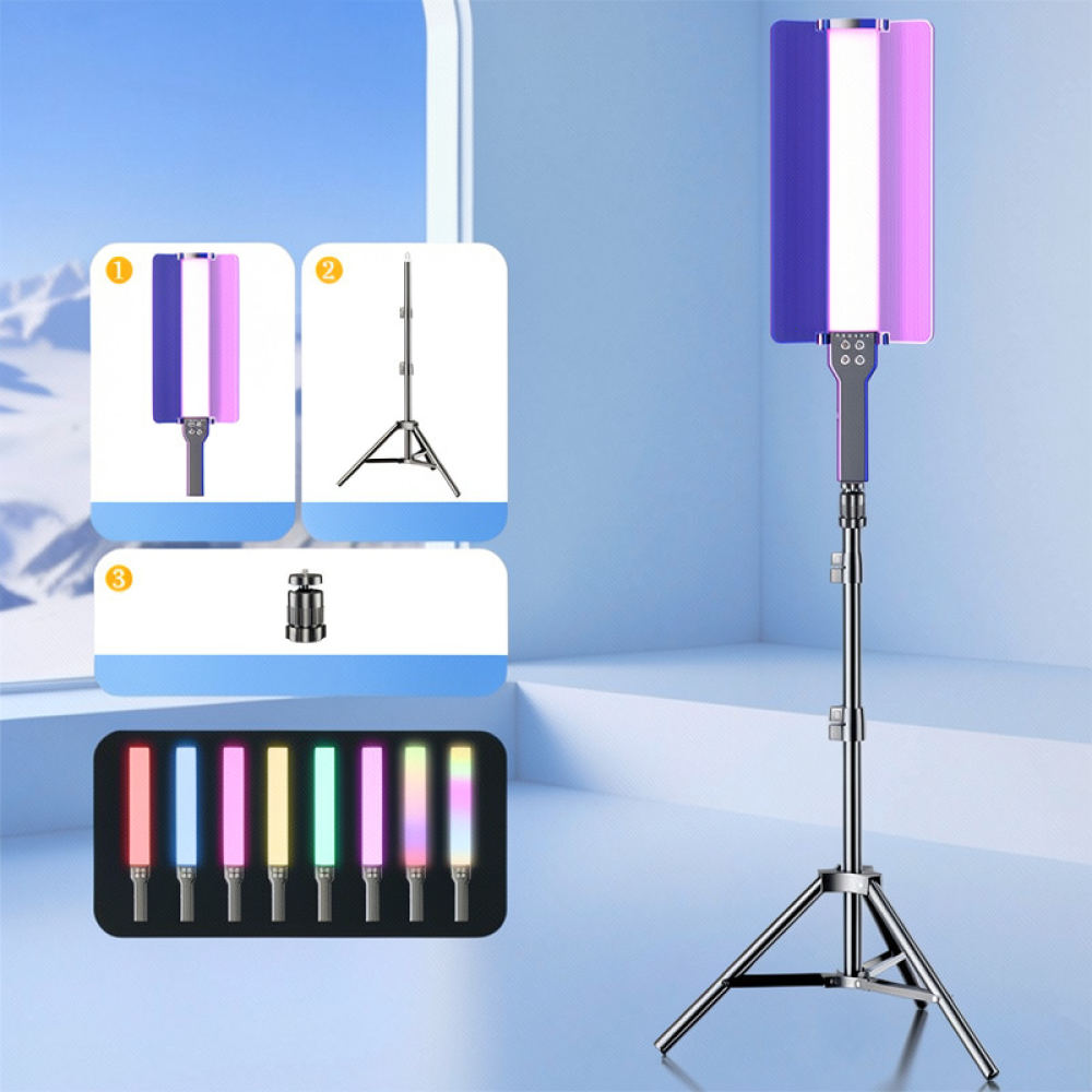 RGB Video Light Stick Portable - đánh giá và giá Photography Lighting Kit Portable