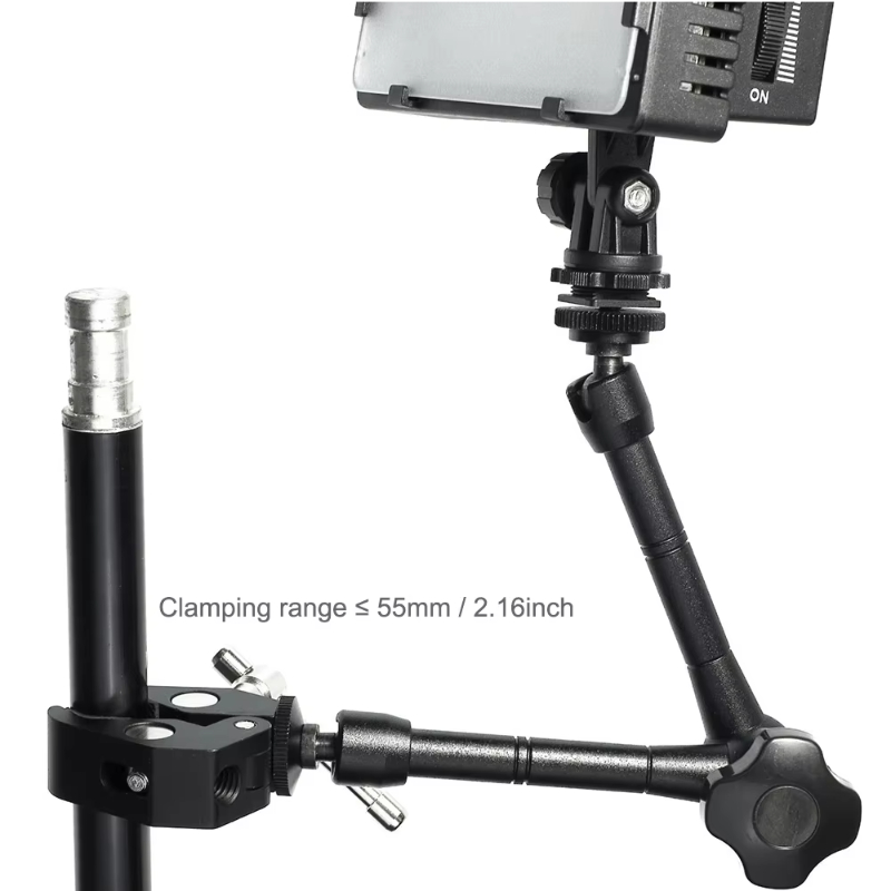 Kẹp siêu chắc 7/11 inch, tay n - đánh giá và giá Photography Lighting Description